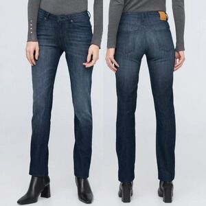 DUER Performance Slim Straight Blue Jeans Womens‎ Denim Size 28 x 32 Classic